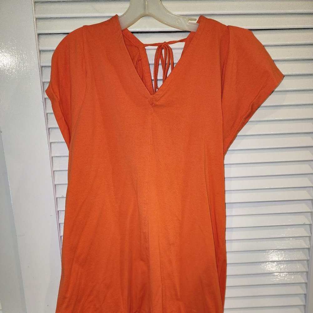 Orange Dress